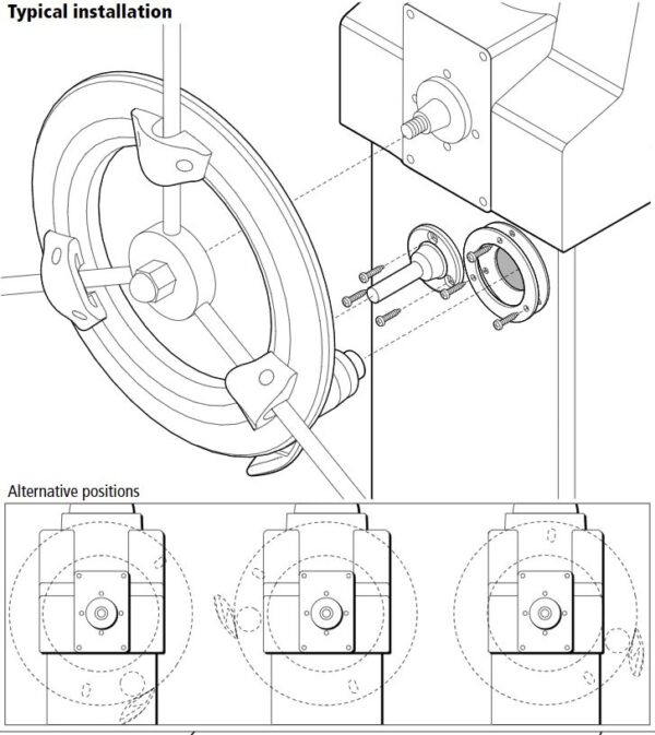 Wheel Drive Bulkhead Fitting Kit E15017 - Image 2