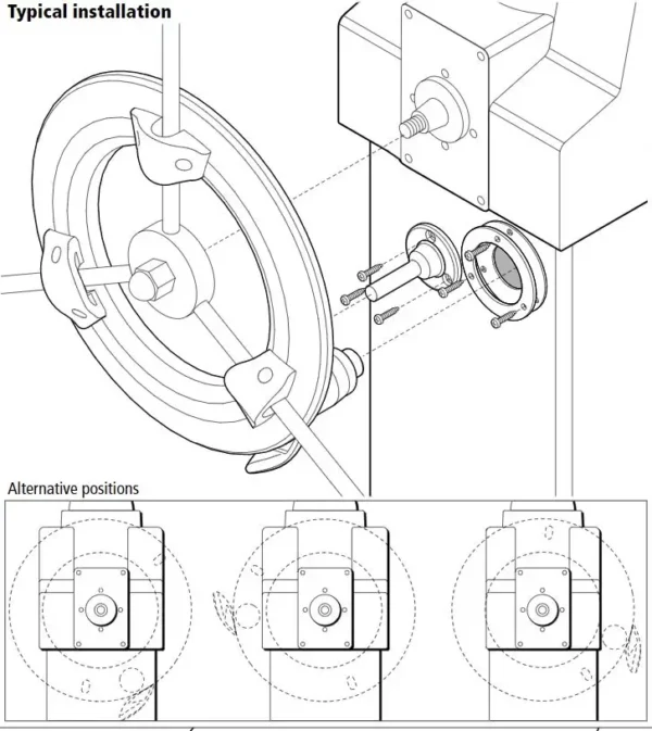 Wheel Drive Bulkhead Fitting Kit E15017 - Image 2