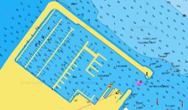 Navionics+ NAEU644L PRELOADED merekaart mSD/SD - Image 3