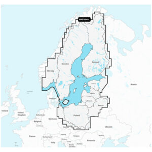 Navionics+ NAEU644L — морская карта с предустановленными данными на карте памяти mSD/SD