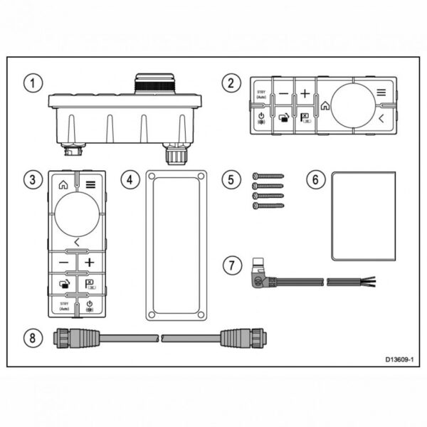 Raymarine RMK-10 Remote - Image 2