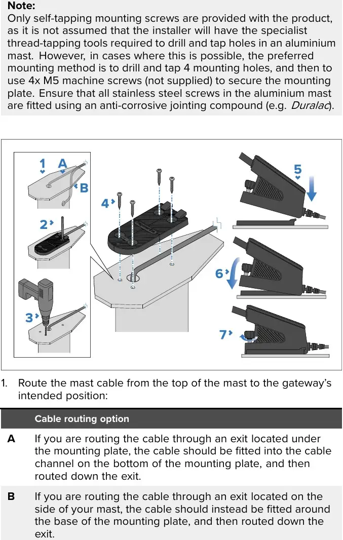 RSW Smart Wind Tuuleanduri kinnitusplaat - Pilt 2