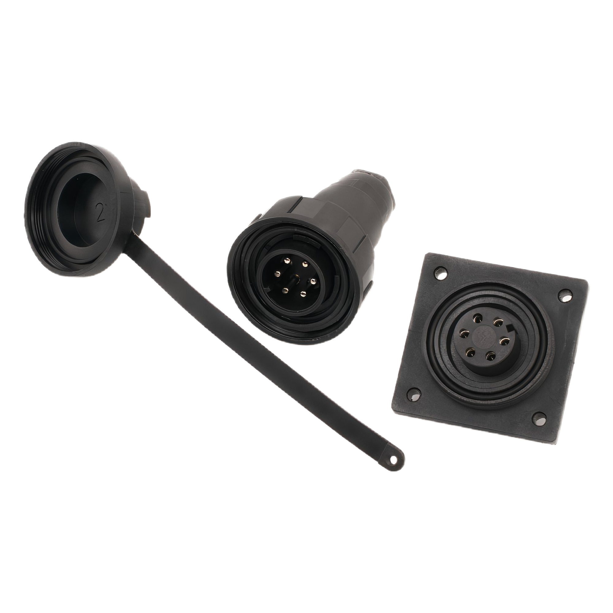 ST1000+ ja 2000+ Pinnipiloodi pistik ja pistikupesa