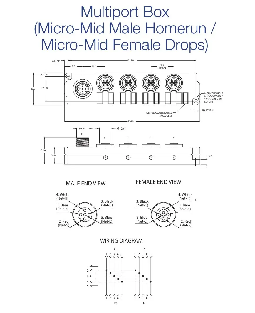NMEA 2000 Multiport Box - Pilt 2