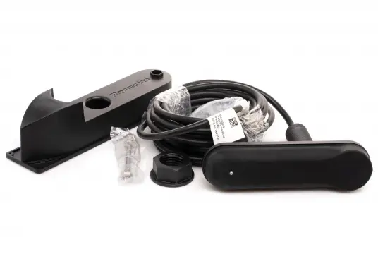 HV-300 HyperVision Plastic Through Hull Transducer, 6m cable with fairing block to be cut from 0-25° - Image 3