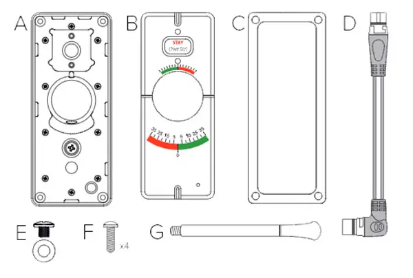 Autopilot Follow-On Tiller Steer Control Head (Standby - Power Steer - Standby) - Image 2