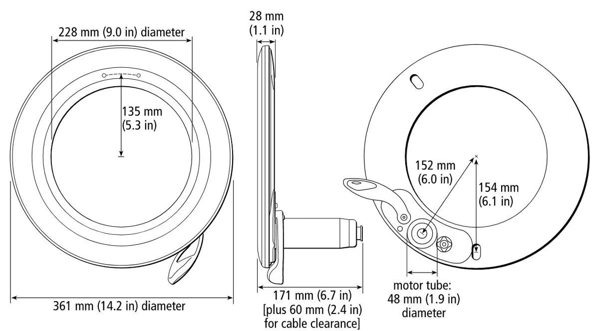 EV-100 Roolipiloot purjepaadile ilma p70s kontrollerita - Image 3